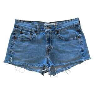 Levi’s Straight Leg 303 Cut Off Denim Shorts Size 4